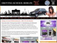 Tablet Screenshot of driving-school-berlin.de